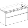 Тумба для комплекта GEBERIT SMYLE SQUARE 500,355.JL.1 118 см песчаный
